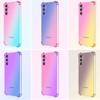 Clear Cute Gradient Phone Case Slim Anti Scratch Flexible TPU Cover Shockproof Protective Case for Samsung Galaxy M62 M02 M14 M23 M54 M51 M31S M12