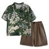 Boys Lightweight Summer Short Sleeve Shirt Korean Casual Top