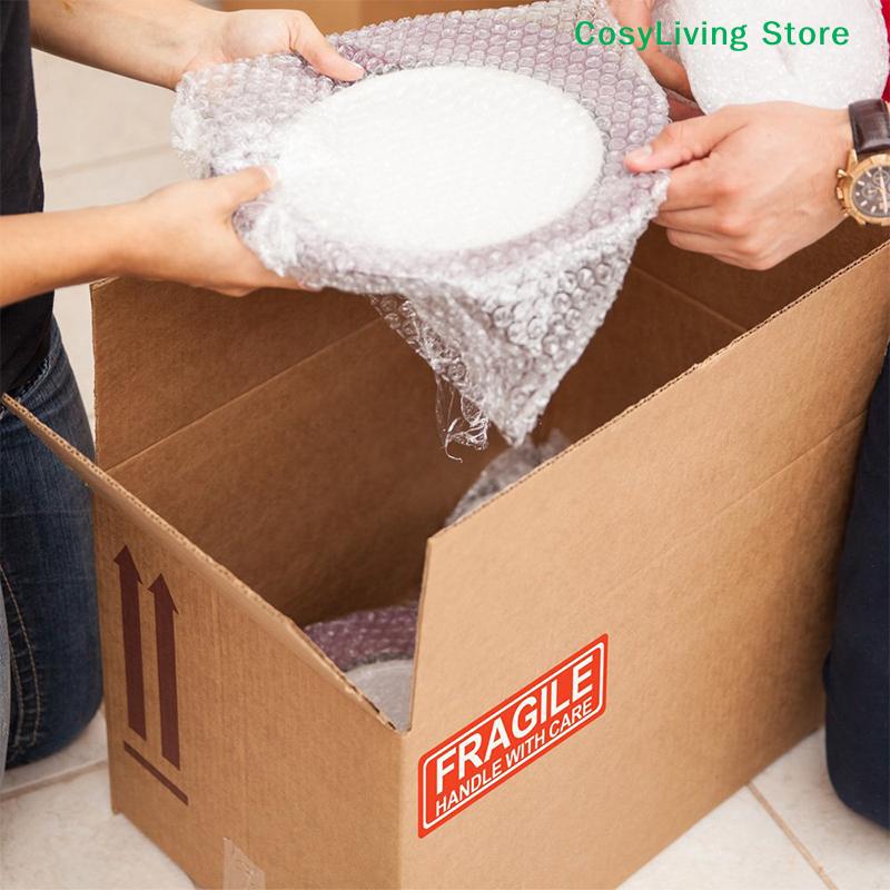 500Pcs/Roll DIY Fragile Stickers The Goods Please Handle With Care Warning Labels Supplies