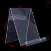 1Pcs Book Display Stand Desktop Book Holder Transparent Acrylic Book Shelf