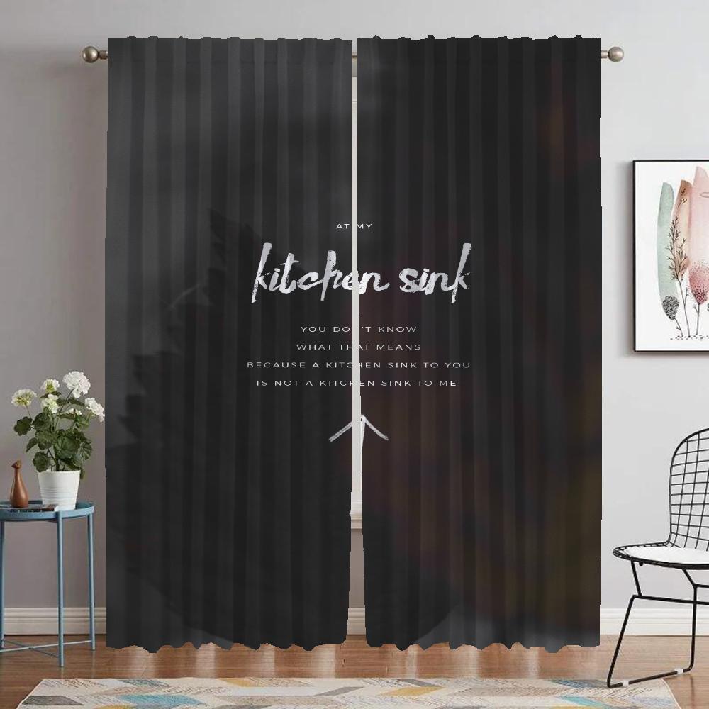 Twenty One Pilots Шторы для гостиной Шторы Тюль для спальни Затемняющие шторы 2 шт Перегородка Кухня Элегантный