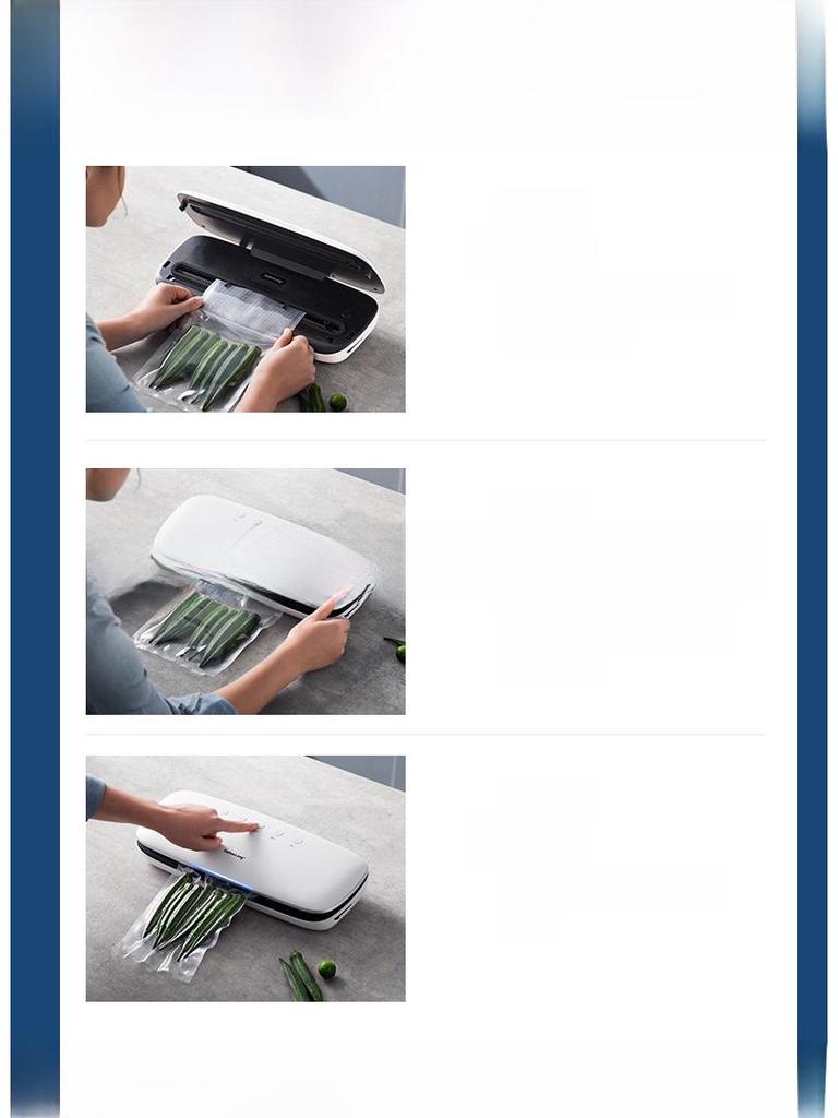 Компактный бытовой вакуумный упаковщик и машина для упаковки пищевых продуктов