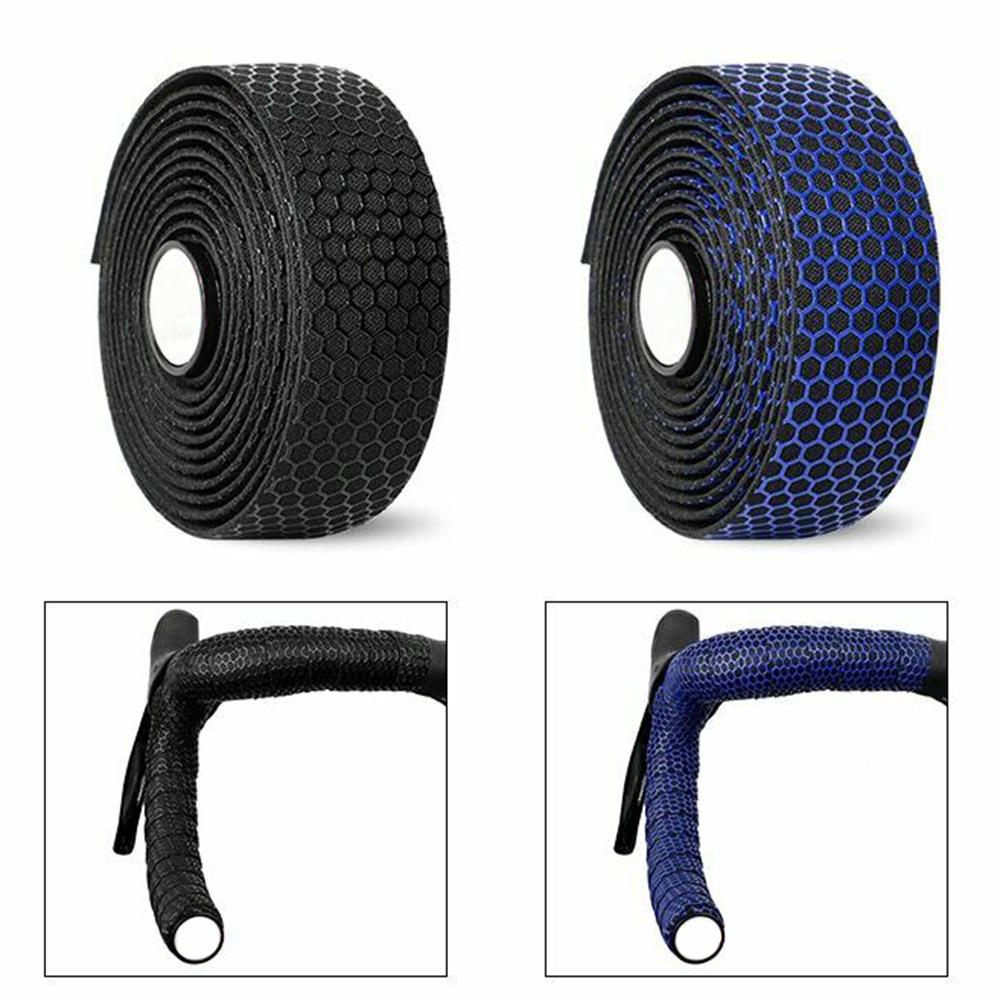 1 Pair Silica Gel Absorption Anti-slip MTB Tape Wrap Road Bicycle Bike Handlebar