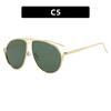 New sunglasses avant-garde personality toad-shaped catwalk sunglasses fashion vacation trend party sunglasses