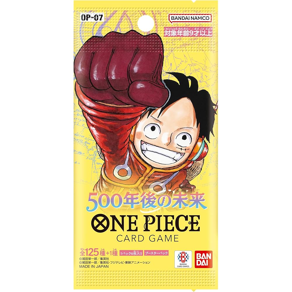 BANDAI ONE PIECE Card Game Future 500 Years Later OP-07 Box with 24 Packs