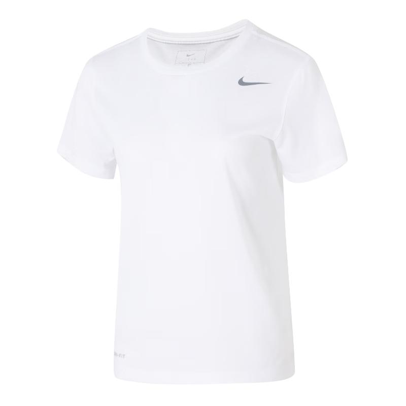 Nike Женская футболка с круглым вырезом и коротким рукавом