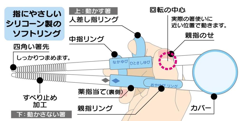 Skater Children's Training Chopsticks, 14cm, Ages 2-7, Right-Handed, Curious George Design, 24cm, ADXT1-A