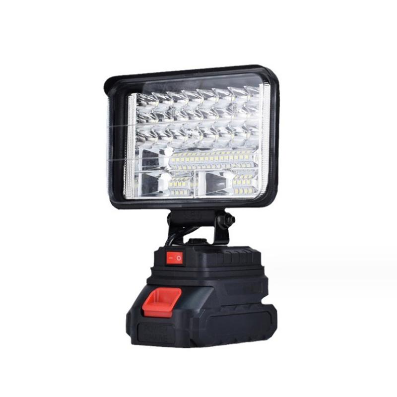 For Makita 18V Li-ion Battery LED Work Light 3/4 Inch Flashlight Portable Emergency Flood Lamp Camping Lamp