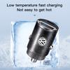rsq1 Car Charger Fast Charging USB Type-C Phone Charger Adapter For VW GTI Polo Golf Passat Tiguan Arteon Touareg CC Taigo Caddy Jett