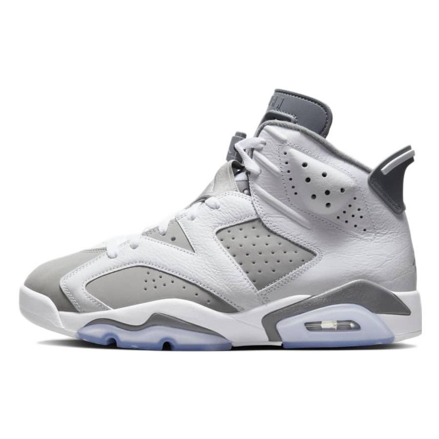 Air Jordan 6 Retro Cool Grey Men Sneakers White Medium-Grey CT8529-100