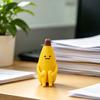 3D-печатная фигурка банана, причудливая настольная игрушка для снятия стресса, мини-милая фигурка из ПЛА для офисного юмора, гладкая детализация, антистрессовый подарок, декор