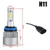 1Pc H4 H7 H11 COB Car LED Headlight Bulbs Hi-Lo Beam 36W 16000LM 6000K Auto Headlamp Led Car Light 12V Car Styling Bright
