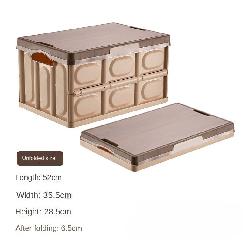 New Outdoor Camping Camping Folding Storage Box Household Car Trunk Storage Box Multifunctional Convenient Storage Box