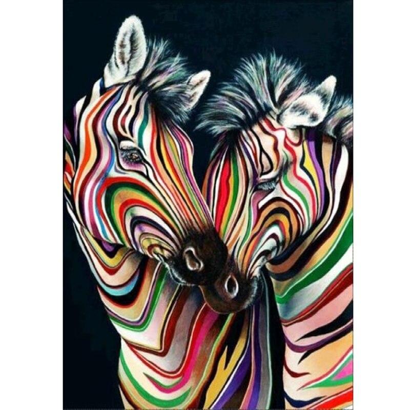 Horse DIY 5D Diamond Painting Full Round Drill Mosaic Animal Diamond Embroidery Cross Stitch Kits Home Decor