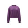 Классический простой повседневный спортивный свитшот женские топы фиолетовый 24SRC302WGP2