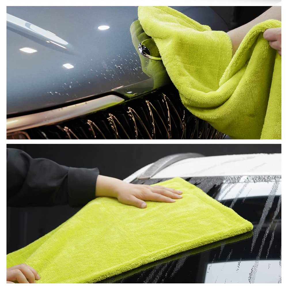 Сверхвпитывающее полотенце PURESTAR для мытья автомобиля, впитывает влагу мгновенно и не отжимается