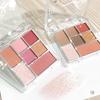 1PC Transparent Party Pearlescent Date Makeup Earth Color Eye-catching Seven Colors Stage Eye Shadow Plate Makeup Multi-function