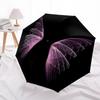 1pc Wings, Pink Folding Umbrella | Elegant Design, Fashionable Accessory, Durable Construction, Sturdy Ribs yy251107047