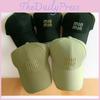 Fashion Color Solid Gold Letter Decoration Neutral Casual Sunshade Cap Baseball