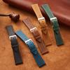Watchband Crazy Horse Leather Watchband 18mm 19mm 20mm 21mm 22mm Vintage Wrist Straps Top Layer Cowhide Quick Release Watch Band