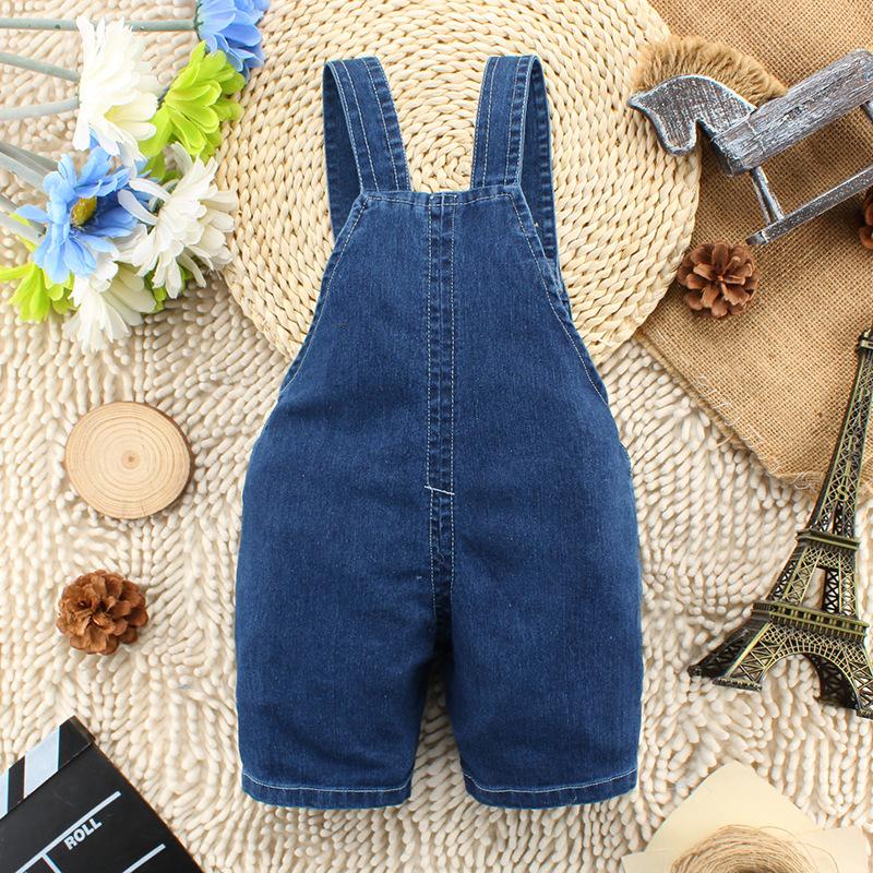 Summer 1PC Kids Baby Boys Clothes Clothing Short Trousers Toddler Infant Boy Pants Denim Shorts Jeans Overalls Dungarees