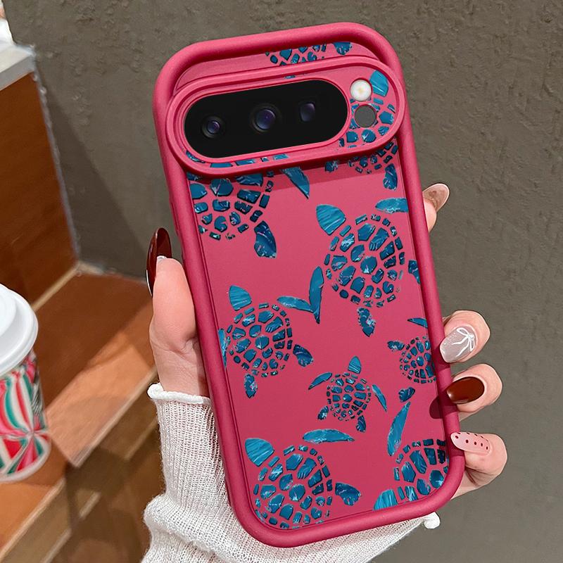 Чехол из ТПУ с принтом морской черепахи для Google Pixel 9 Pro XL 7A 8A 8 Pro, противоударный, из мягкого силикона, для Google Pixel 8 7 9 Pro