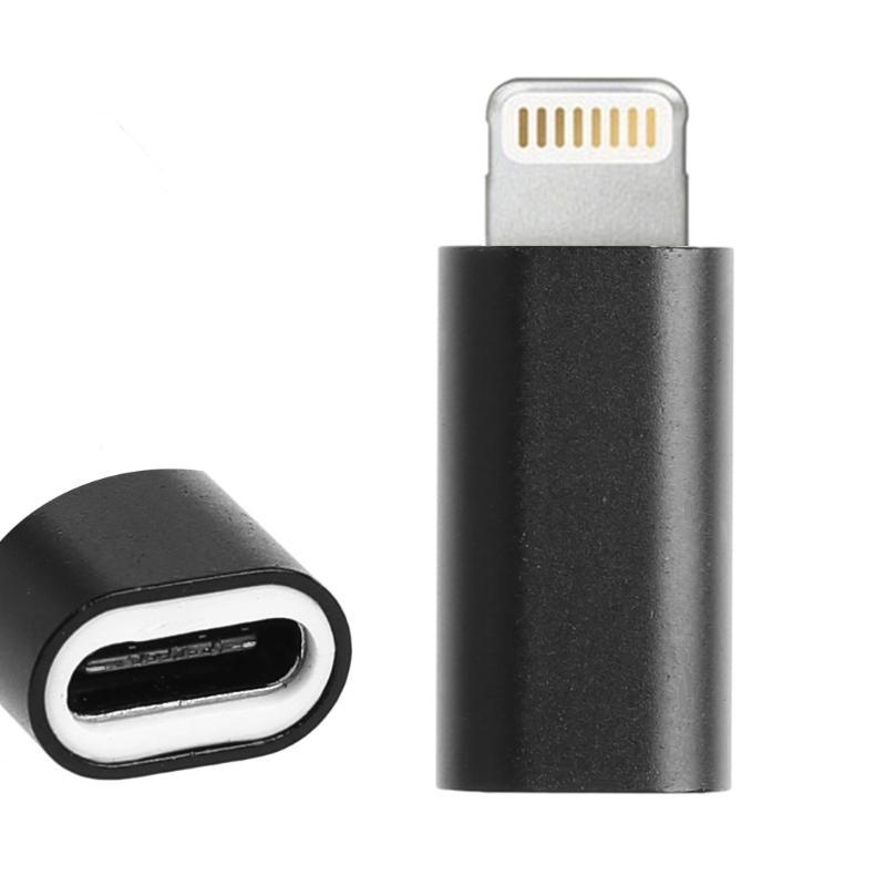 USB-тип C «мама» на 8-контактный адаптер Lightning «папа» для iPhone iPad iPod