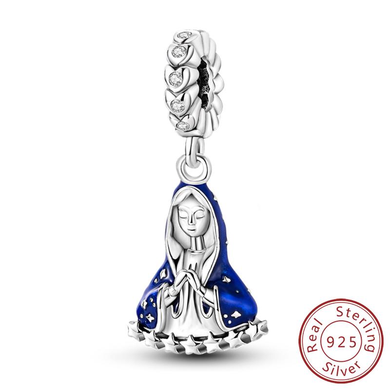 Медные Шармы Бусины Глаз Дьявола Крест Ангел Шармы Подходят для Оригинальных Браслетов-Шармов Подвески Изысканное Изготовление Ювелирных Изделий Своими Руками Для Женщин