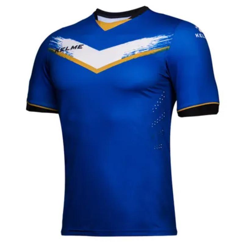 KELME Men's Soccer Jersey Football Uniforms Summer Training Original Team Jersey Short Sleeve Breathable Male K16Z2001