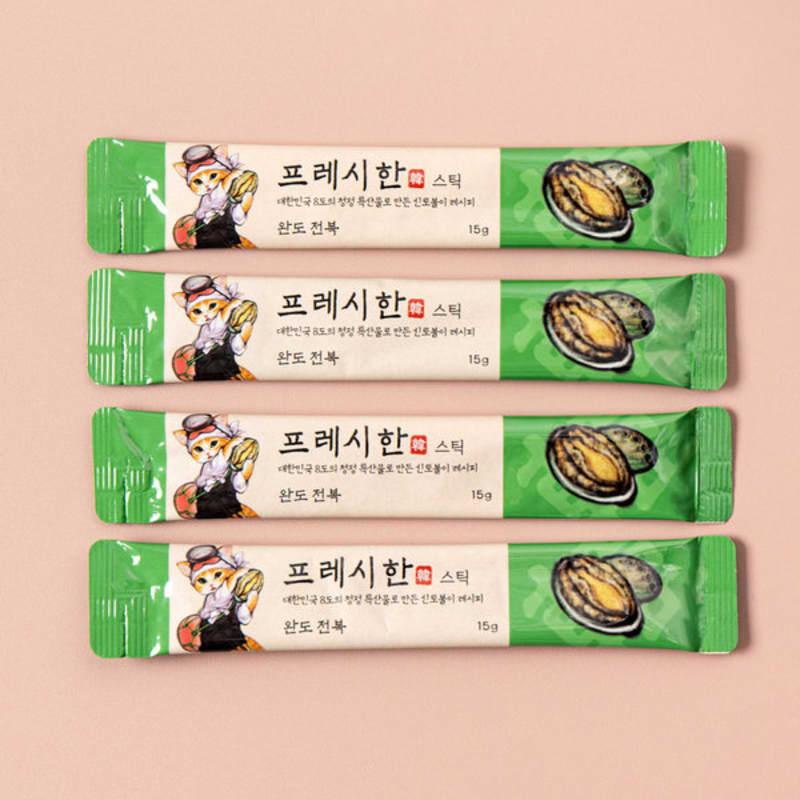 [Питомец] Свисток Свежие палочки 4 шт. Wando Абалон