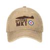 Unisex Cotton Vintage Spitfire UK RAF British WWII Baseball Cap Adult Supermarine Fighter Adjustable Dad Hat Sun Protection