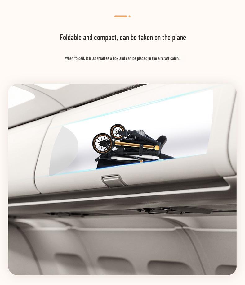 Легкая детская коляска: Сидеть и лежать, Складывание одной кнопкой, Четырехамортизационная подвеска, Уличная коляска-зонт.