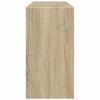 vidaXL Waschbeckenunterschrank Sonoma-Eiche 90x29x55 cm Holzwerkstoff
