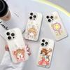 Милый Чехол для Телефона Cardcaptor Sakura-s Для IPhone 17 16 15 14 Plus 13 12 11 Pro Max Задняя Крышка Телефона Прозрачный