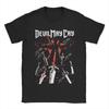 Мужские футболки Virgil Devil May Cry DMC3 Хлопок Винтажные футболки Круглый вырез Короткий рукав Одежда Подарок