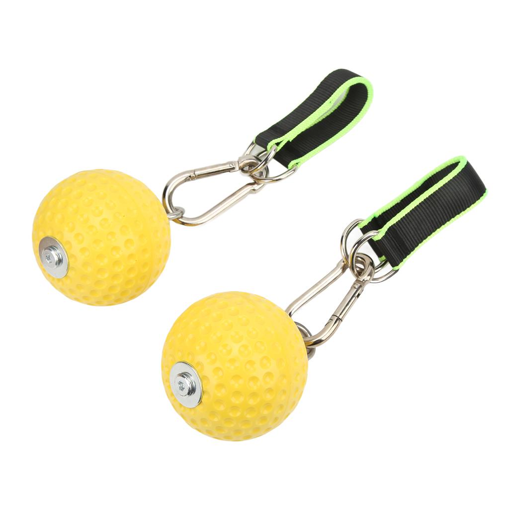 Climbing Pull Up Hand Grips Ball Set with Webbing Buckle Fitness Non Slip Arm Strength Training
