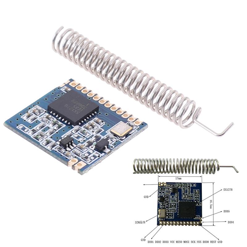 1Set Lora Sx1278 Long Range Rf Wireless Power Mental Module Sx1276 For Arduino