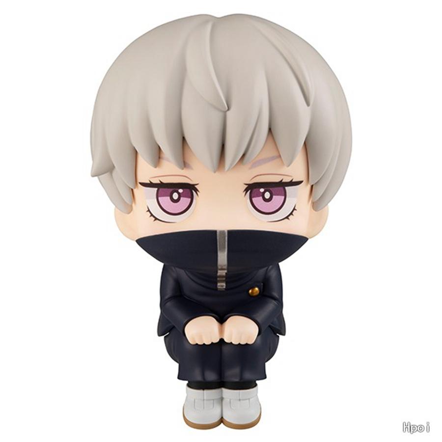 10 см Аниме Фигурка Jujutsu Kaisen Смотри вверх Chousou Фигурка Действия Q Версия Сатору Годжо/Гето Сугуру Фигурка ПВХ Коллекция Прочные Игрушки