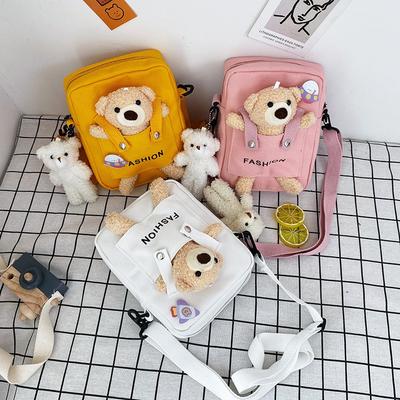 Маленькая сумка новая женская сумка модная и милая маленькая квадратная сумка на плечо сумка-мессенджер холщовая сумка
