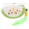 Simulation Durian Fruit Shape Plush Toy PP Cotton Fruit Durian Plush Keyring  Boys and Girls