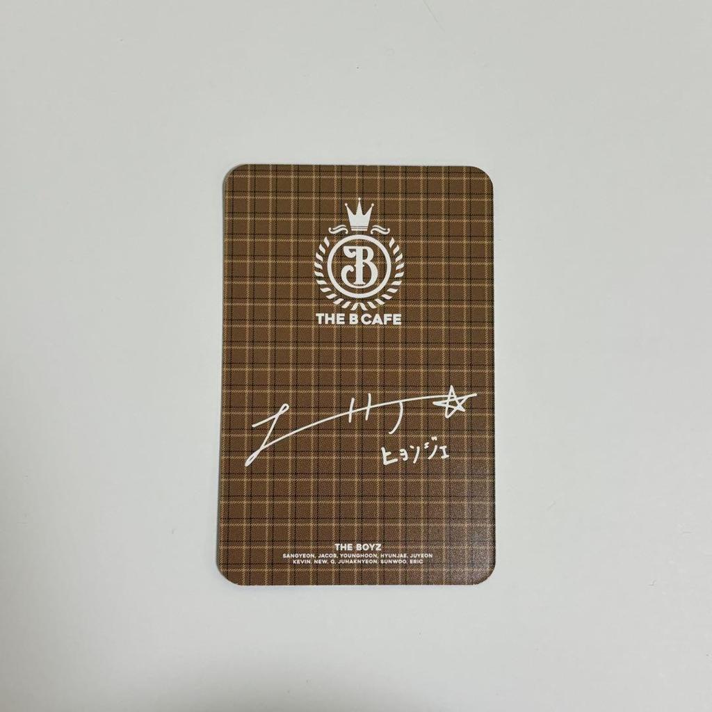 [ИСПОЛЬЗОВАННАЯ] Коллекционная карточка THE BOYZ Хён Джэ