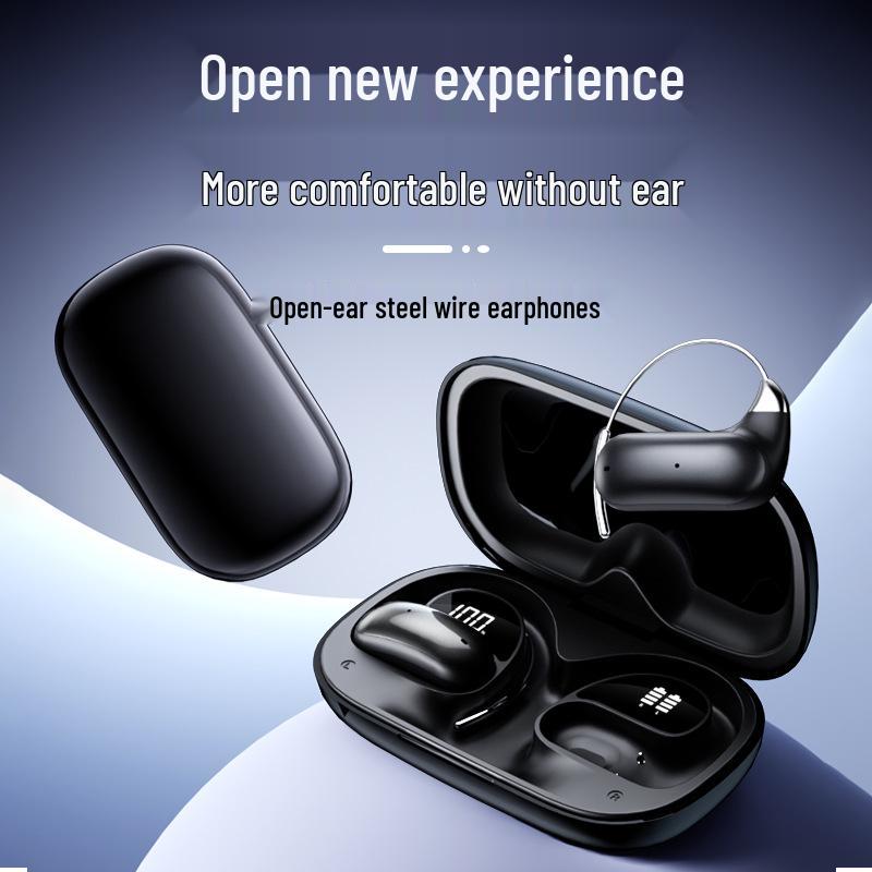 Bluetooth Open-Ear Headphones with AI Real-Time Translation and Simultaneous Interpretation