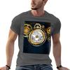 Steampunk Watches And Bulbs Tshirt Cotton T Shirt Pack T Shirts For Unisex Graphic Funny Unisex T Shirt Cotton 100 Tshirt