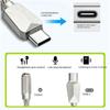 Type-C Male To 3.5mm Female Audio Adapter Silver Plated Wire Core Digital Decoder Amplifier Cable Portable Sound Converter