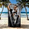 Cristiano Ronaldo Beach Towel Super Soft Microfiber Quickdry Fabric Comfortable Lightweight
