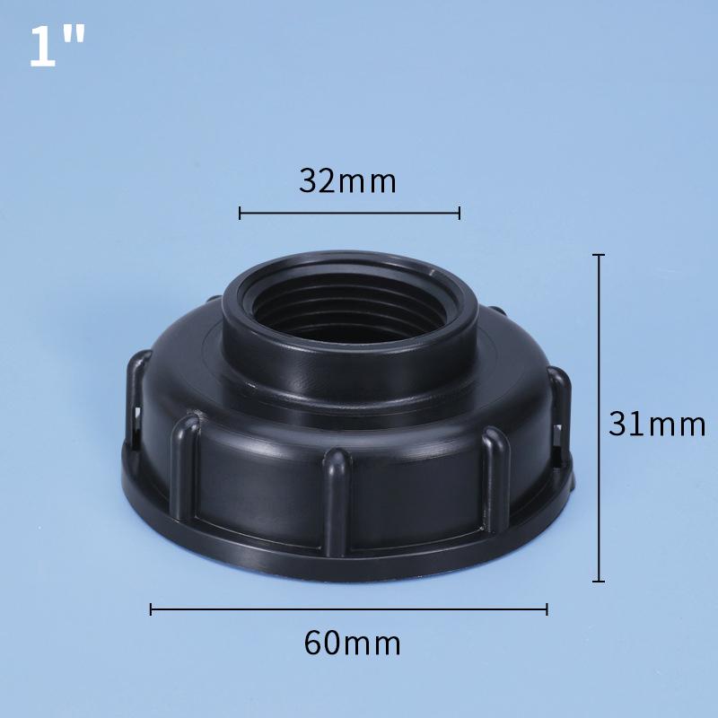 Адаптер для бака IBC, сменный кран, резьба 1/2", 3/4", 1", внутренняя резьба для клапана S60X6, адаптер для крана, аксессуары для полива сада