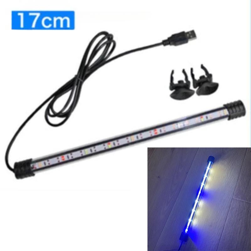 Aquarium Submersible LED Lighting USB Waterproof Mood Lamp for Fish Tank Home Decor Underwater Ambience