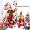 Рождественские украшения, персонализированные 26 букв имени слова елочные подвесные украшения Санта монограмма алфавит акриловый кулон для сумки елка декор