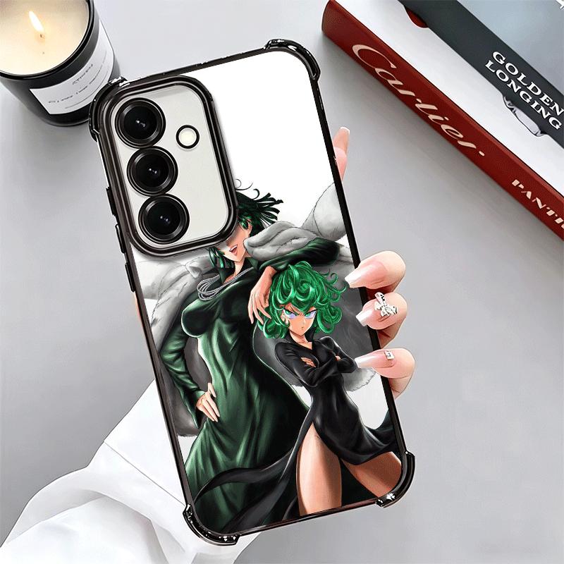 Мягкий чехол для телефона One P-Punch-Man Tatsumaki для Samsung A17 A27 A07 A37 A57 A16 A56 A15 A55 A14 A54 A13 A53 A26 A36 A25 A35 A24 A