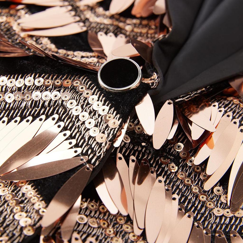 Мужской роскошный пиджак с пайетками и кисточками, сценический костюм для певца